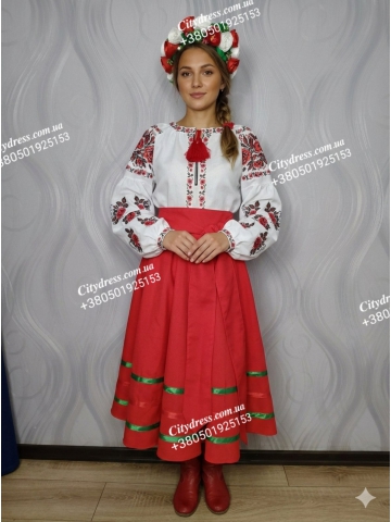 Український костюм жіночий стилізований арт.11002
