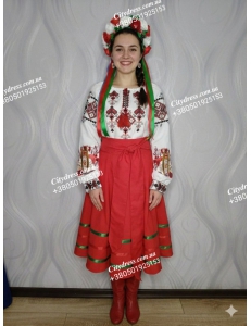 Український костюм жіночий  стилізований арт.11053