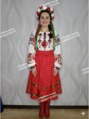 Український костюм жіночий  стилізований арт.11053