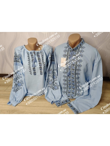 Парні вишиванки костюм з сорочкою арт.9003
