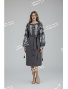 Фото Жіноча сукня з вишивкою арт.4015