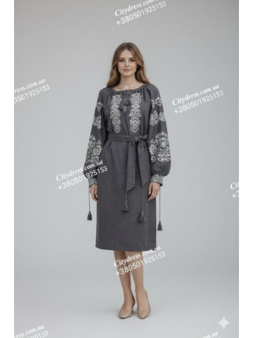 Жіноча сукня з вишивкою арт.4015