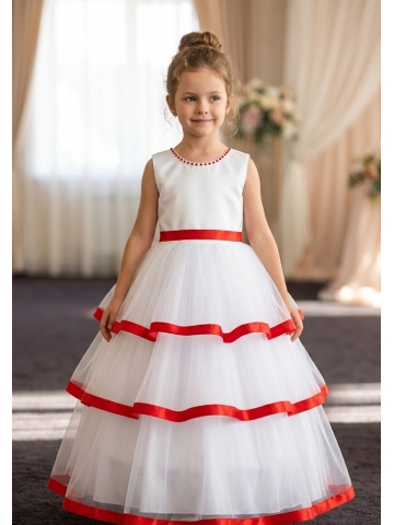 Дитяча святкова сукня р.116-122 арт. 0318