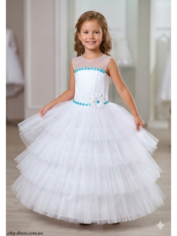 Дитяча святкова сукня р.128 арт. 0310