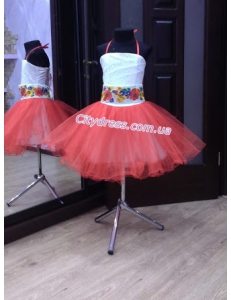 Фото Дитяча святкова сукня + вишитий пояс  р.110-122 арт. 0339