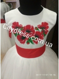 Сукня з вишивкою для дівчат  арт. 7000