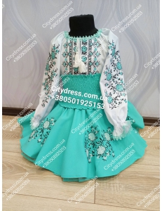 Фото Український фатіновий костюм для дівчинки арт. 2099