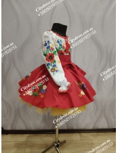 Український костюм з фатіновою спідницею арт.2885