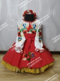 Український костюм з фатіновою спідницею арт.2885