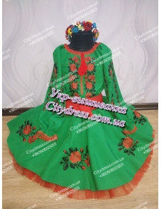 Фото Український фатіновий костюм для дівчинки арт. 2023