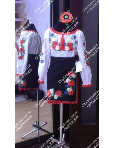 Фото Український костюм   для дівчинки арт. 2004