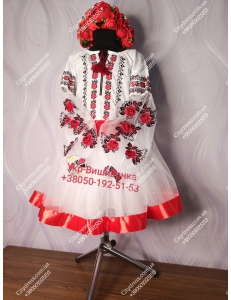 Український  костюм для дівчинки арт. 2082