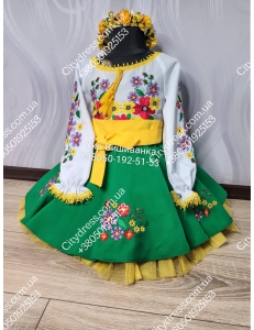 Фото Український фатіновий костюм для дівчинки арт. 2038