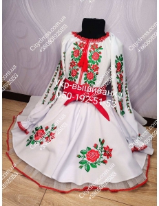 Фото Український фатіновий костюм для дівчинки арт. 2048