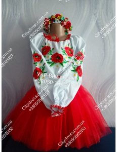 Фото Український костюм з фатіновою спідницею арт.2088