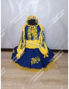 Фото Український фатіновий костюм для дівчинки арт. 2053