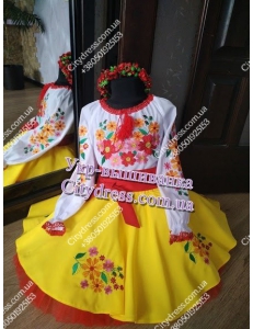 Фото Український фатіновий костюм для дівчинки арт. 2067