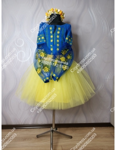 Фото Український костюм з фатіновою спідницею арт.2087