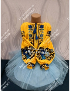 Фото Український костюм для дівчинки арт. 2128