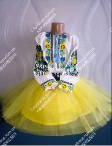 Фото Український костюм для дівчинки арт.2097