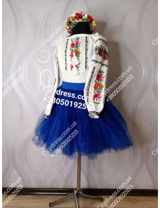 Фото Український костюм для дівчинки арт.2119