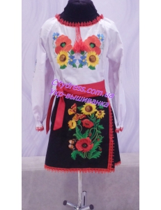 Фото Український костюм для дівчинки арт. 2006