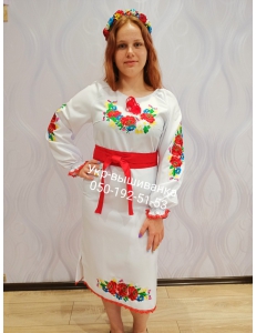 Фото Жіноча сукня з вишивкою арт.4004