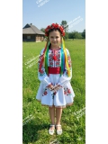 Український фатіновий костюм для дівчинки арт. 2048