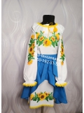 Сукня з вишивкою для дівчат арт. 7011