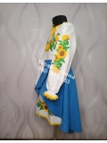 Сукня з вишивкою для дівчат арт. 7011