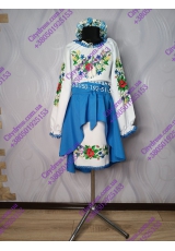 Сукня з вишивкою для дівчат арт. 7005