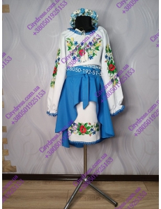 Сукня з вишивкою для дівчат арт. 7005