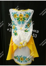 Сукня з вишивкою для дівчат арт. 7006