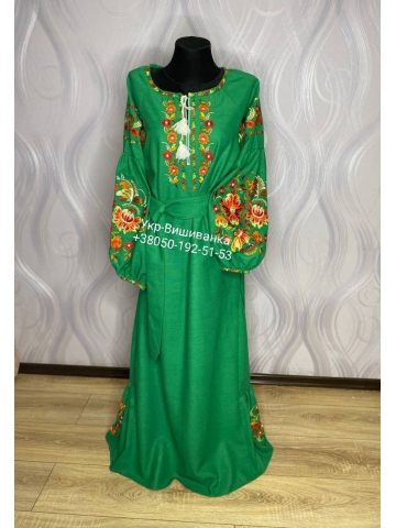 Жіноча сукня з вишивкою арт.4020