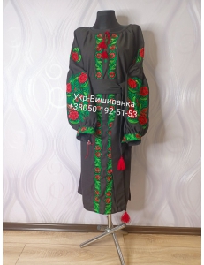 Жіноча сукня з вишивкою арт.4013