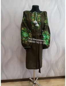 Фото Жіноча сукня з вишивкою арт.4025